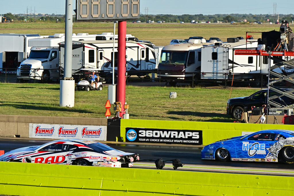 Dallas Glenn backs up his NHRA record with a win at Texas Motorplex in Ennis. Photo by Jerry Jordan/Kickin' the Tires