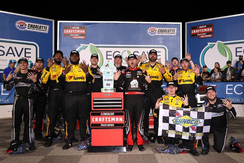 Layne Riggs Sweeps Charlotte as Honeycutt's Late Mistake Slashes NASCAR Truck Title Lead to 17